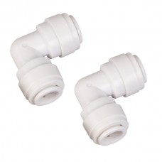 2x 1/4 x 1/4 Inch 90 DEG Push Fit Elbows AccessoriesHBQA-004A