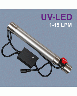 12-24v DC UVC-LED 15LPM Ultra Violet (UV) Water Treatment Systems E-Coli, Bacteria & Coliforms 12-24v DC UVC-LED 15LPM Ultra Violet (UV) Water Treatment Systems E-Coli, Bacteria & Coliforms