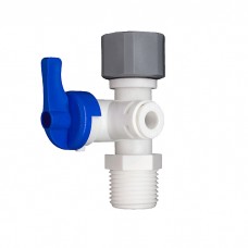 FWV-12-141/2" Feed Water Connector and 1/4" Pushfit Filter Connector ValveAccessoriesWater Filters | Best Under-sink Water Filtration Systems, Quality Water Filters from Direct Water Filters. 1/2" Feed Water Connector and 1/4" Pushfit Filter Connector Valve AccessoriesFWV-12-14Direct Water Filters