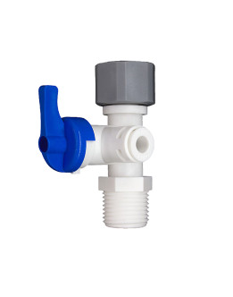1/2" Feed Water Connector and 1/4" Pushfit Filter Connector Valve AccessoriesFWV-12-14Direct Water Filters